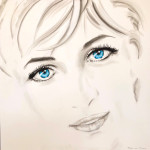 Lady Diana (100 x 120) SOLD/VERKOCHT