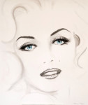 Marilyn Always  100 x 120 SOLD/VERKOCHT