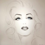 Marilyn Monroe 'Forever' 150 x 150 SOLD