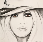 Brigitte Bardot Hat - SOLD