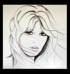 ‘Bisou’ Brigitte Bardot 150 x 150 SOLD