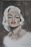 Marilyn Monroe 90 - 120 cm acryl 
