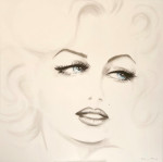 The Eyes of Marilyn (150 x 150) SOLD