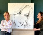 Sandra - portret in opdracht (sold)