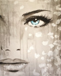 Blossom Rain (100 - 120 cm) Indian Ink