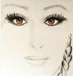 Priscilla, portret in opdracht SOLD/VERKOCHT