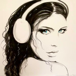 Sound of Silence 120 x 120 SOLD
